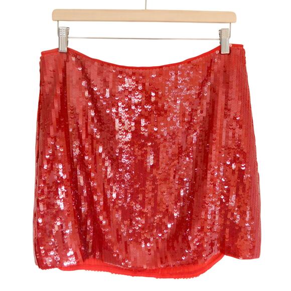 J. Crew Collection Sequin Mini Skirt Size 12 - Picture 3 of 5